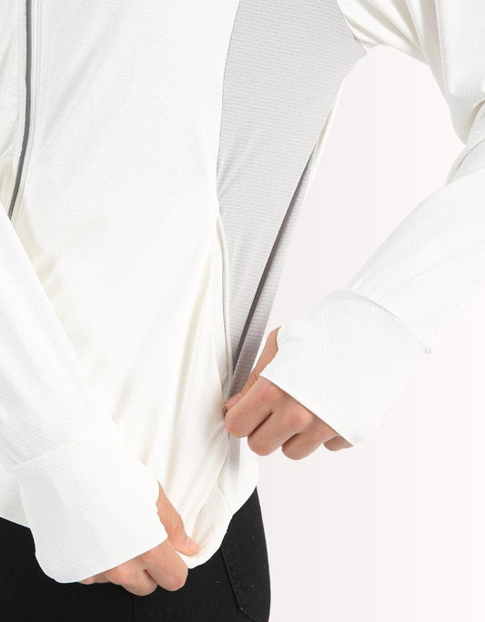 Jaqueta UVX Active Uv50+ Branca - Fem