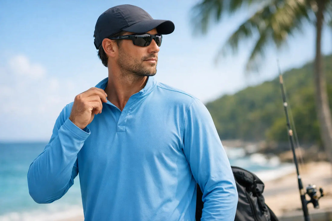 Guia de camisa UV masculina: como escolher