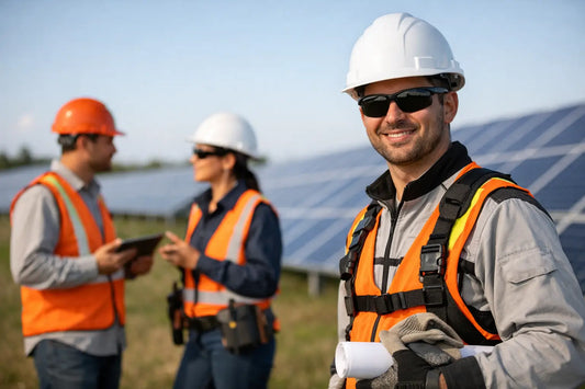 Como montar uniforme solar para equipe externa