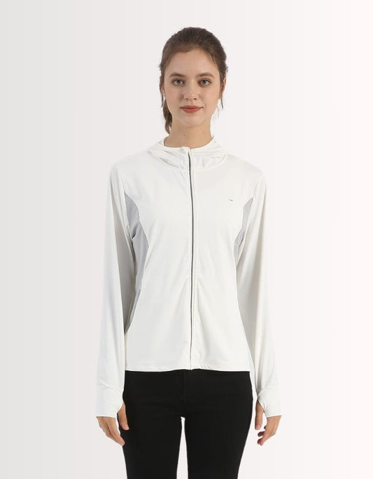 Jaqueta UVX Active Uv50+ Branca - Fem