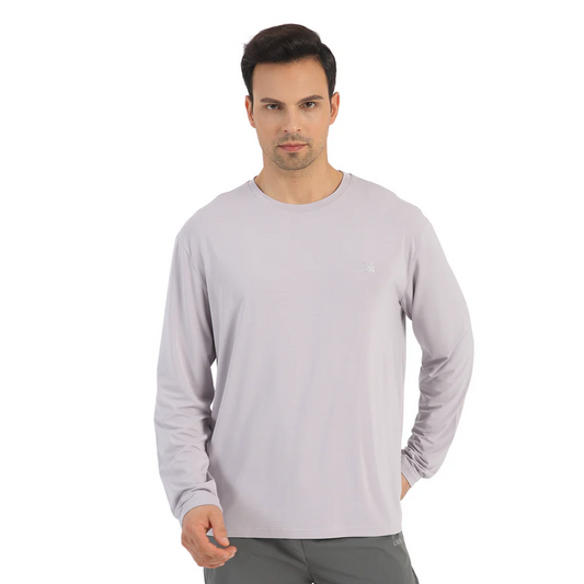 Camiseta Uv50+ UVX Cinza ML - Masc