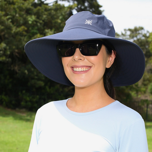 Chapéu UVX com Proteção Solar UV50 - Azul